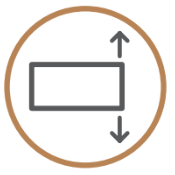 ALTURA DE 35 CM SEM PÉS